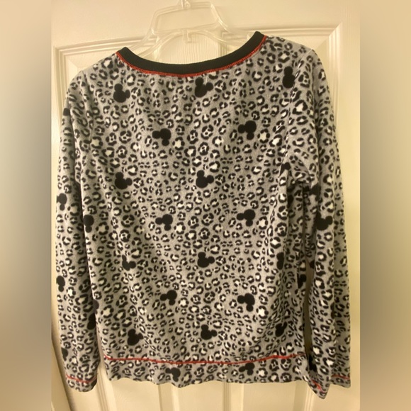 Long-Sleeved Fleece Top Mickey Mouse Live Love Disney - Girls Small - Picture 4 of 6